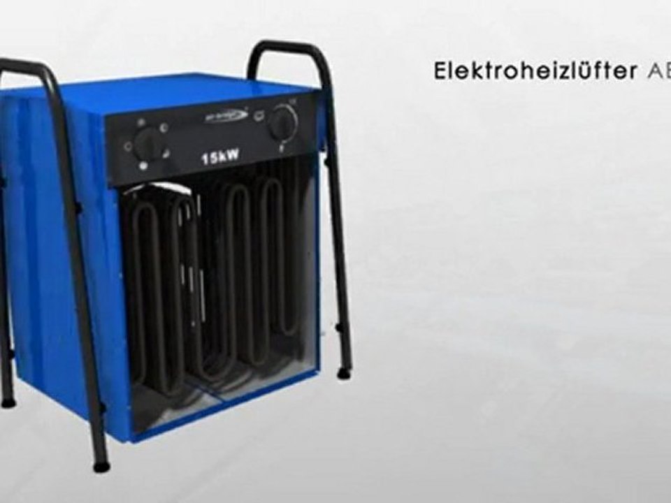 Elektroheizlüfter heizlüfter heizgerät abh150 15kw