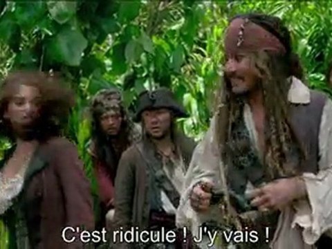 Pirates des Caraïbes, La Fontaine de Jouvence - Extrait Le Saut