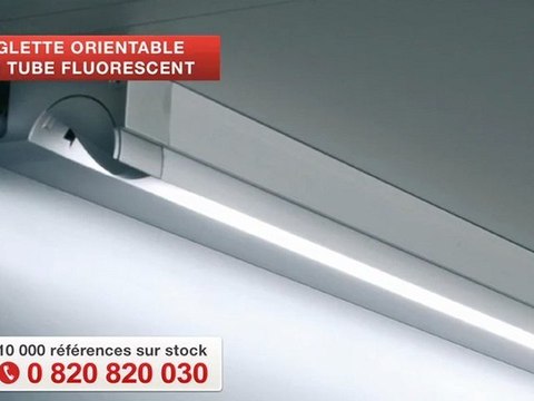 Reglette Orientable tube fluorescent par qama