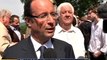 Hollande rend hommage à François Mitterrand