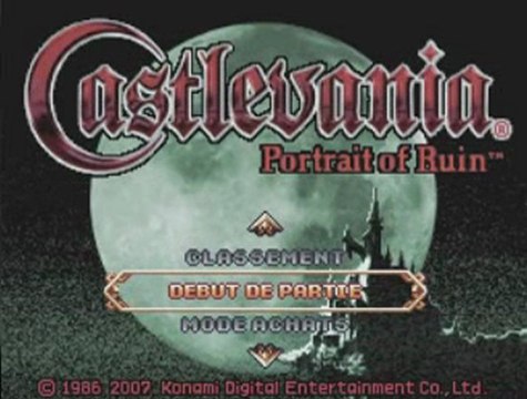 Castlevania Portrait of Ruin [01] L'entrée dans le château