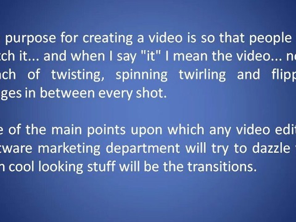 How to Select Video Editing Software Packages