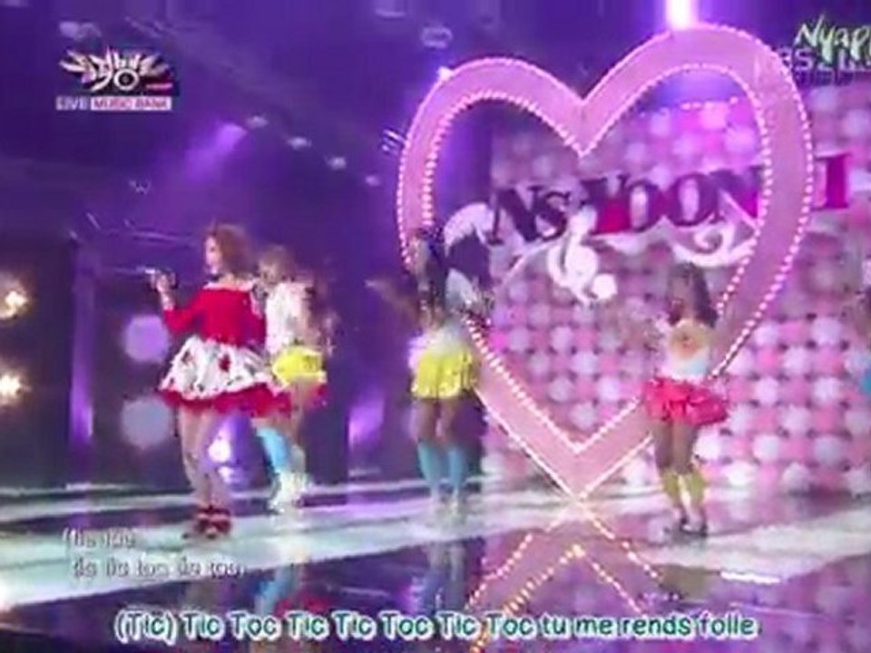 NS Yoon Ji - Talk Talk Talk "Live" (vostfr)