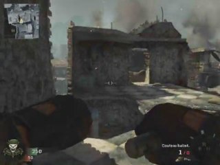 Tire en pleine tête au couteau balistique !