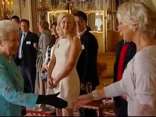 Awkward celebrities meet the Queen