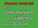 Des contradictions et de la violence dans le Coran