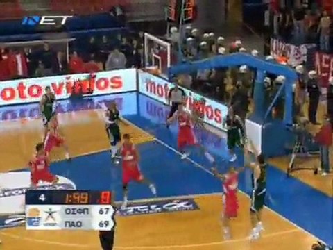 Τελικός Κυπέλλου 2008: Ολυμπιακός-Παναθηναϊκός 79-81