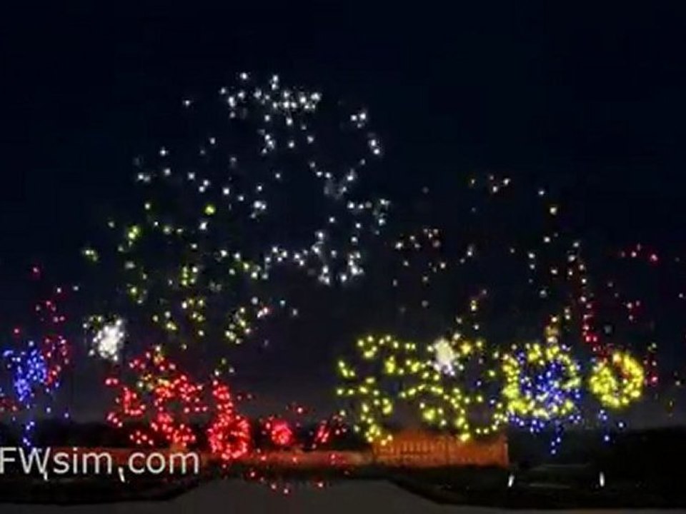 "Cyrano de Bergerac" - Concours Feux d'artifice - "Nuits de Feux" à Chantilly 2011