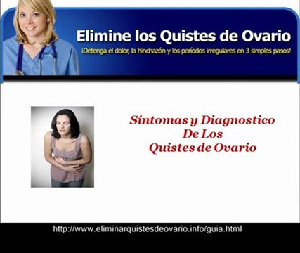 Sintomas de quistes de ovario