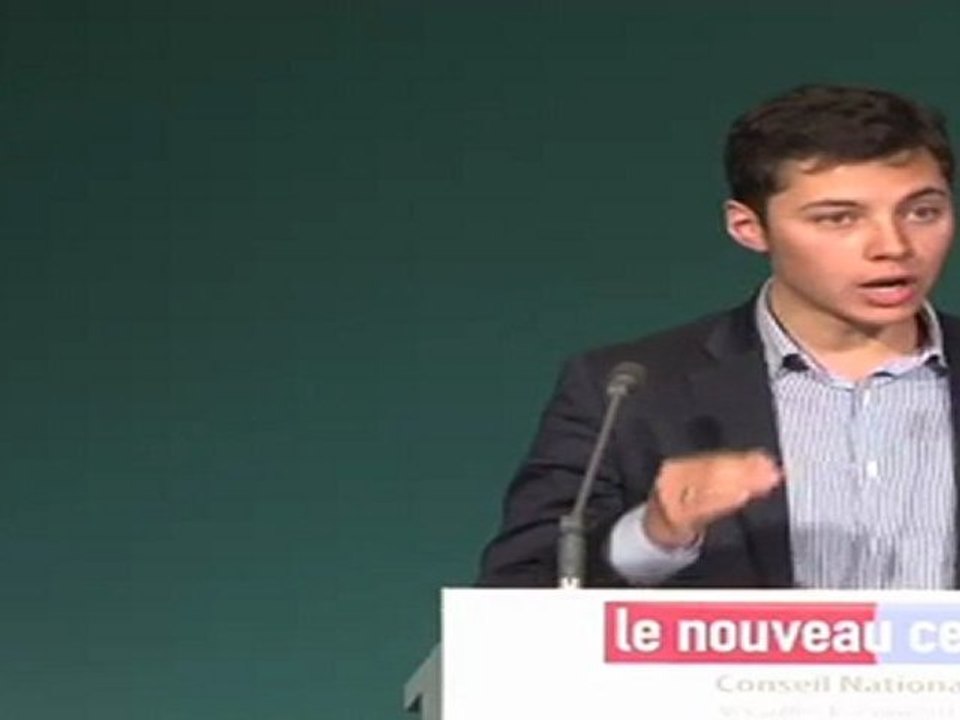 Discours Jeremy Coste - Conseil national de Versailles