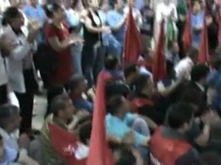 DEV-SAĞLIK İŞ (Ç.Ü.BALCALI HASTANESİ TAŞERON İHALESİ  EYLEMİ)