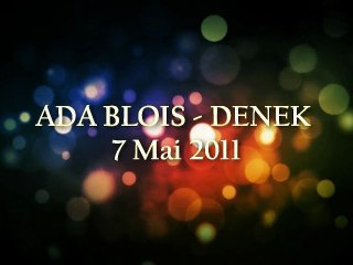 Ada Blois - Denek Bat Urcuit 2010-2011