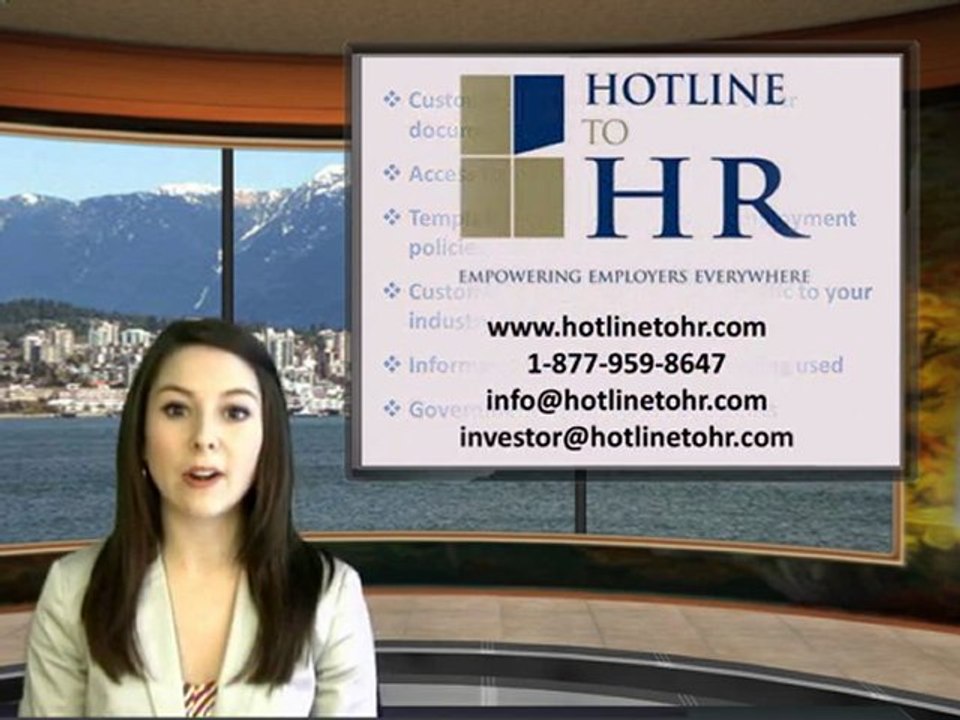 Hotline to HR (CNSX: HTH) News Alert