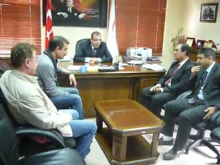 Nurettin Rençber, Başhekim İnan’ı Makamında Ziyaret Etti (1)