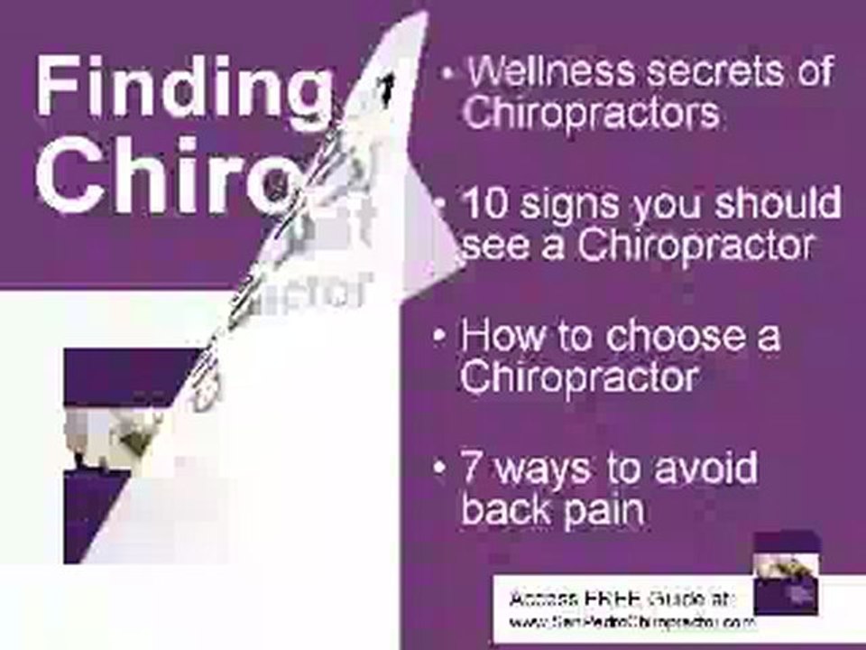 San Pedro Chiropractor