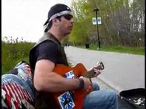 Musicien Parc Jacques Cartier