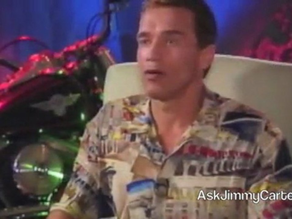 Arnold SCHWARZENEGGER (interview for Terminator 2)