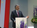 Cumhurbaşkanı Gül, Avusturya'da Avusturya-Türkiye İş Forumu açılışında konuştu