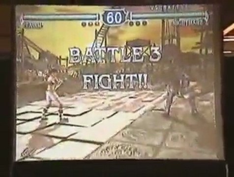 Kayane (Talim) VS DTN (Nightmare) Soul Calibur II at Japan Expo 2004