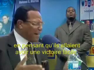 AVERTISSEMENT de Louis FARRAKHAN à Obama