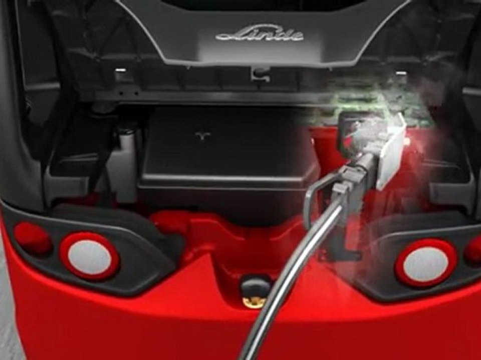 Elektro-gabelstapler aufladen, aktive entlüftung