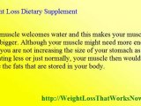 Weight Loss Dietary Supplement For Bodybuilding