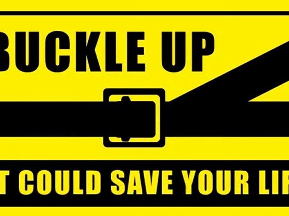 Buzz  fausse pub pour le port de la ceinture de sécurité routière Ben Laden