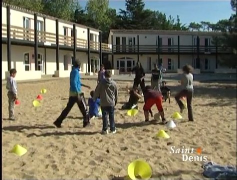 Sport et barbecue au centre de vacances de Saint-Jean de monts