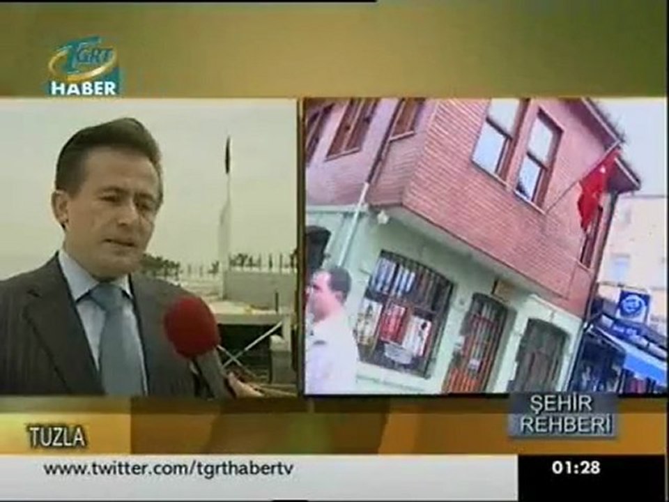 Tgrt - Tuzla'da gerçekleştirilen yatırım projeleri konusunda Tuzla Belediye Başkanı Şadi Yazıcı ile yapılan röportaj ekrana getiriliyor.