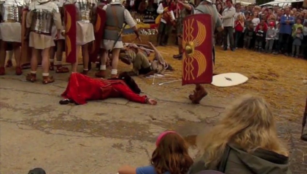 fêtes gallo romaine pourrières mai  1 2010
