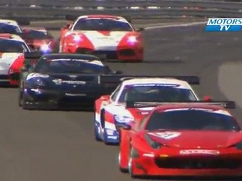 Ginetta G50 Huge Crash BritishGT 2011 Round01 Oulton Park