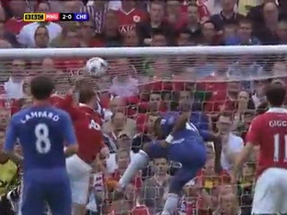 manchester united VS chelsea　'10-11 プレミアリーグ 36節