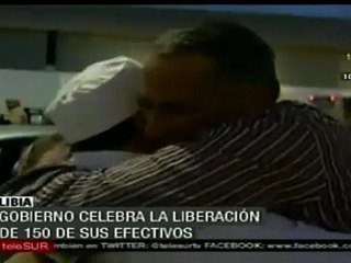 Libia celebra la liberación de 150 efectivos