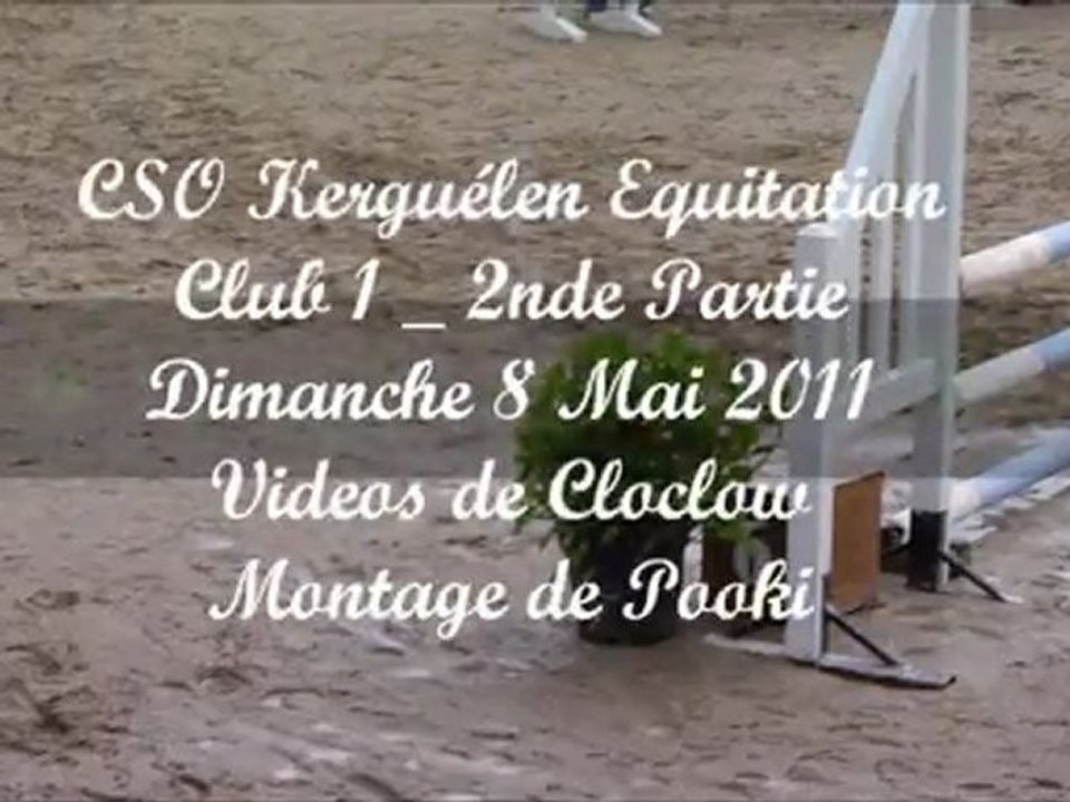 CSO Kerguelen Equitation_Dimanche 8 Mai 2011_Club 1_2nde Partie