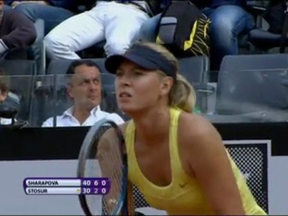 Rom - Sharapova triumpfiert
