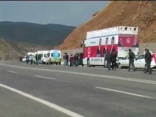 BİNGÖLLÜLERDEN BÜYÜK BİRLİK PARTİSİ MİLLET VEKİLİ ADAYLARINA MUHTEŞEM KARŞILAMA