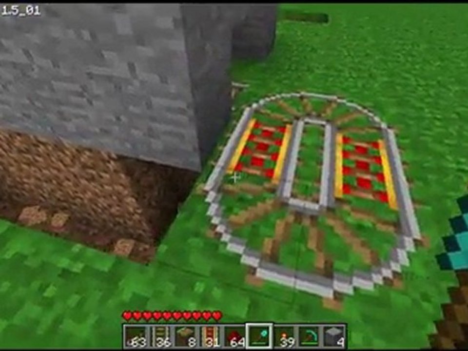 Tuto MINECRAFT : Station automatique de minecart
