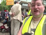 GB : manifestation des handicapés contre les coupes budgétaires