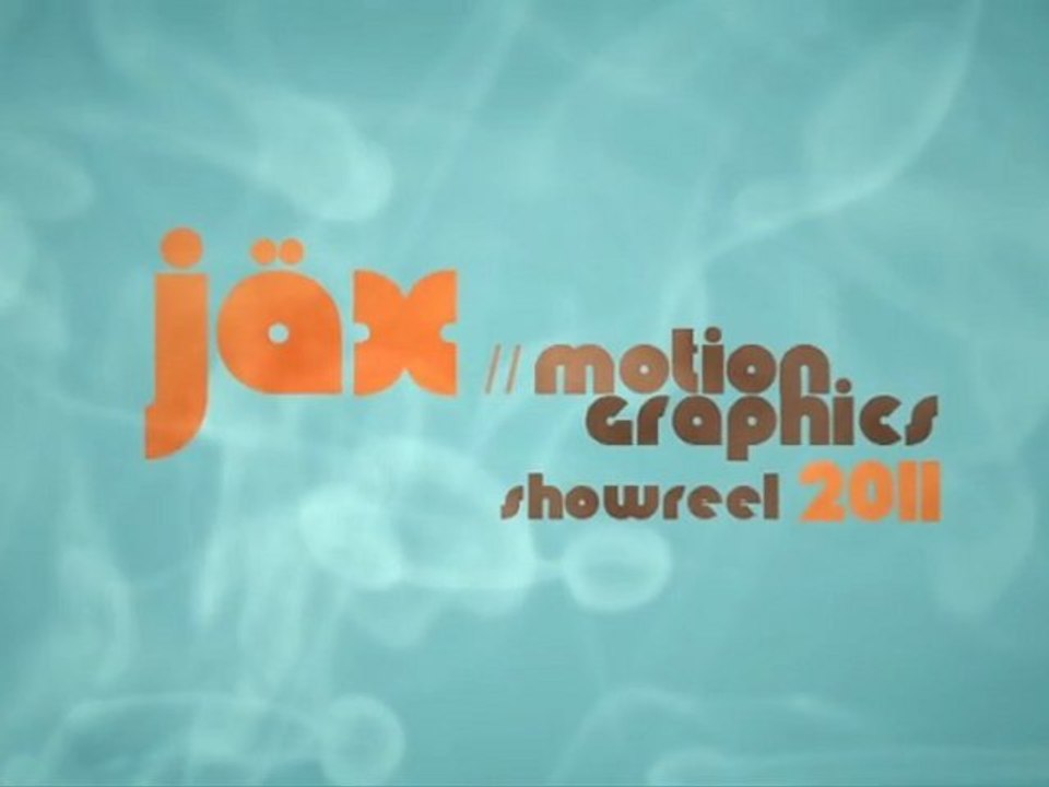 Video Motion graphics Showreel // Jax 2011