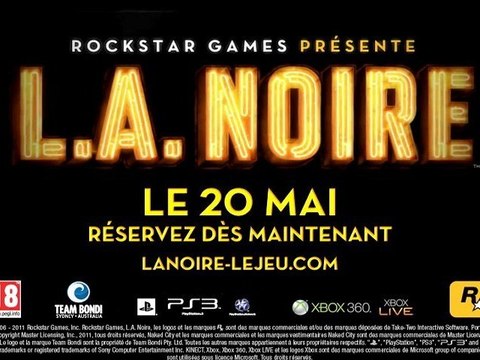 L.A. Noire - Trailer de lancement [HD]
