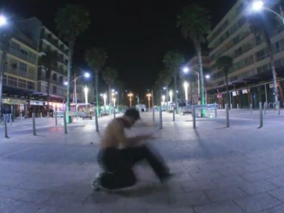 breakdance Canet en roussillon "by night"