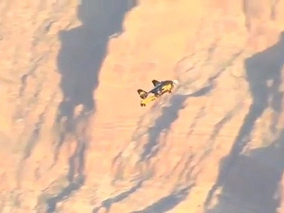 Jetman Grand Canyon Flight, Yves Rossy