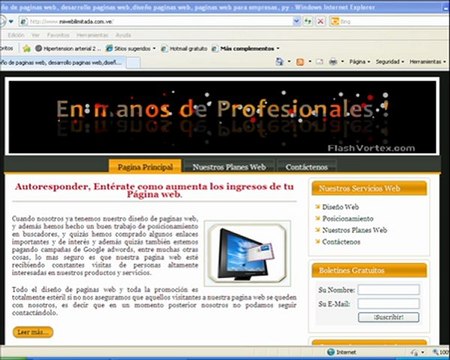Diseño de paginas web con palabras claves miwebilimitada.com.ve/