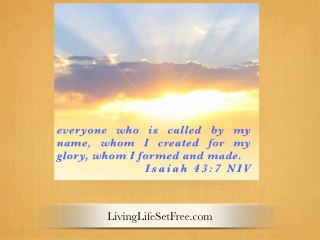 Bringing Glory to God