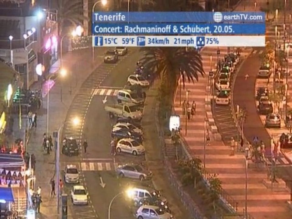 Melbourne - Australia, London - United Kingdom, Lucerne - Switzerland, Tenerife - Spain, Warnemunde - Germany, Prague - Czech Republic, Budapest - Hungary