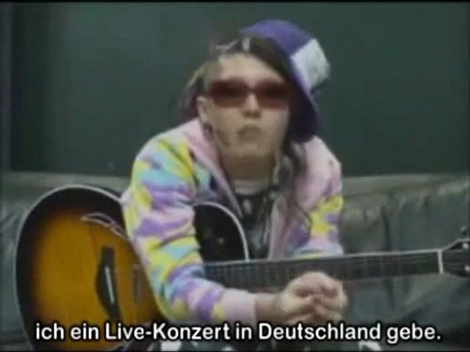 Miyavi Animagic comment (german subs)