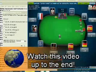 Poker Tricks - Pokerbot win VS 5 opponents.