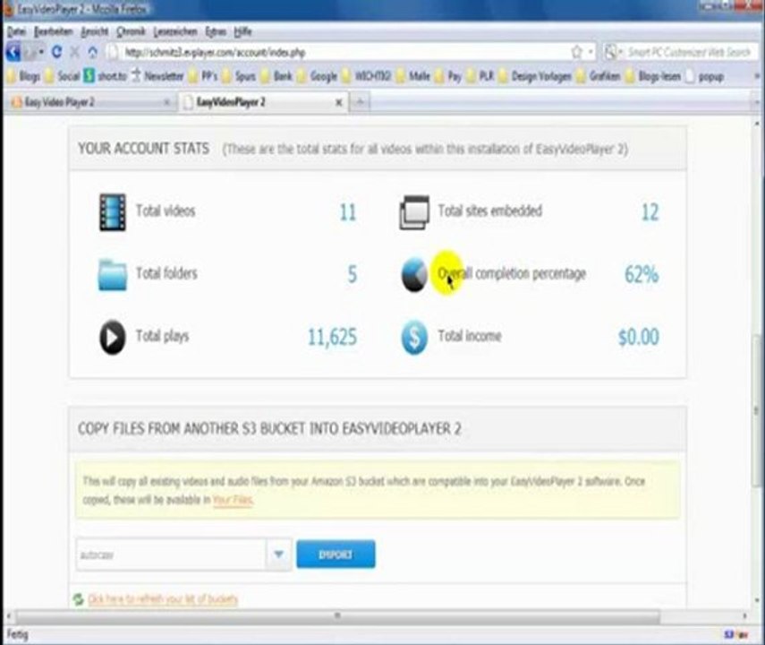 VideoMarketing leicht gemacht mit EasyVideoPlayer1