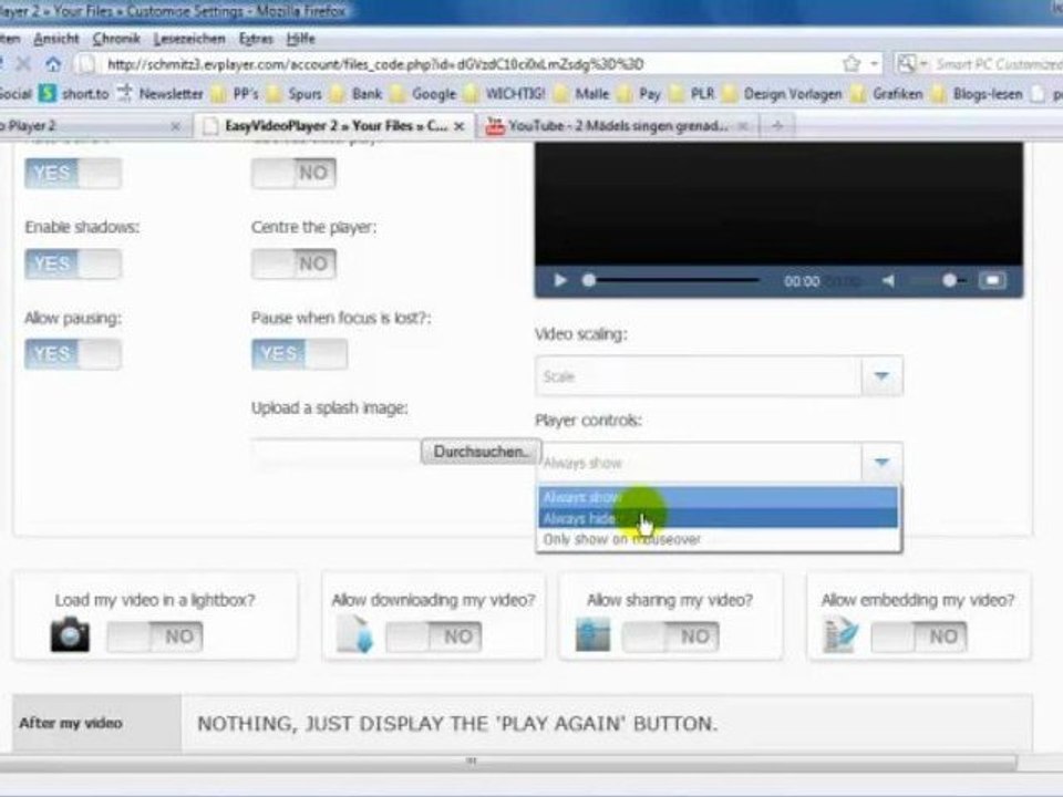 VideoMarketing leicht gemacht mit EasyVideoPlayer2
