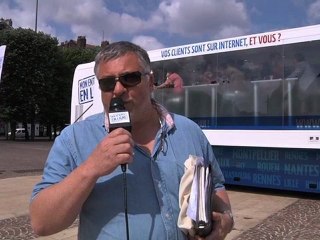 Le bus "Mon Entreprise en Ligne" à Lille